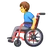 Man In Manual Wheelchair