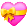 Emoji Szív szalaggal 💝 image - Samsung style