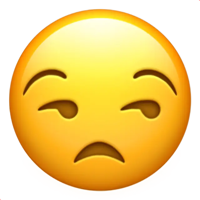Unamused Face