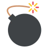 Эмодзи Бомба 💣 image - EmojiTwo style