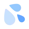 Sweat Droplets Emoji 💦 image - Tossface style