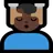 Man Getting Massage: Dark Skin Tone
