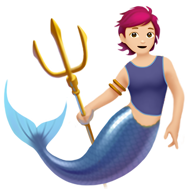 Merperson: Light Skin Tone