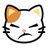 털이있는 고양이 얼굴