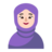 Woman With Headscarf: Light Skin Tone