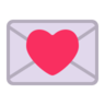 Carta de amor Emoji 💌 image - Microsoft Classic 2D style