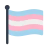 Transgender Flag Emoji 🏳️‍⚧️ image - Tossface style