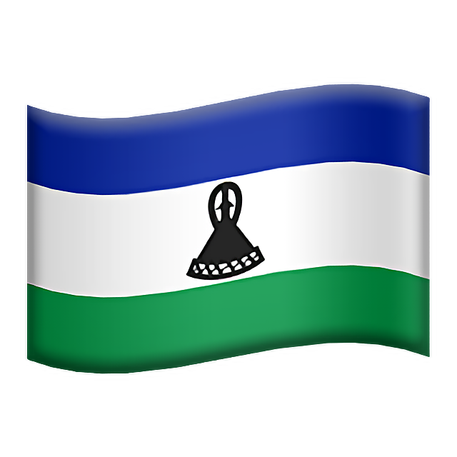 Flag: Lesotho