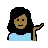Woman Tipping Hand: Medium-Dark Skin Tone