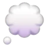 Thought Balloon Emoji 💭 image - Samsung style