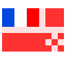 Flag: Wallis & Futuna Emoji 🇼🇫 image - SerenityOS style