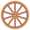 Wheel Emoji 🛞 image - Google Noto Color style