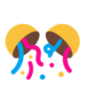 Konfetti Ball Emoji 🎊 image - Microsoft Classic 2D style