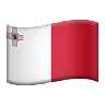 Flag: Malta Emoji 🇲🇹 image - Apple style