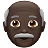 Old Man: Dark Skin Tone