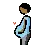 Pregnant Man: Medium-Dark Skin Tone