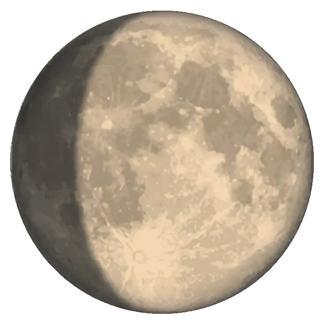 Gibbous ay sembolü ağda