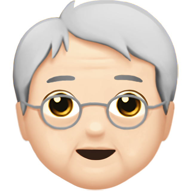 Older Person: Light Skin Tone