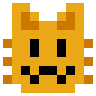 猫脸 Emoji 🐱 image - SerenityOS style
