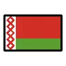 Flag: Belarus Emoji 🇧🇾 image - OpenMoji style