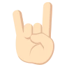 Sign Of The Horns: Light Skin Tone Emoji 🤘🏻 image - EmojiTwo style
