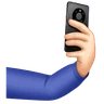 Selfie: Light Skin Tone Emoji 🤳🏻 image - Huawei Harmony OS style