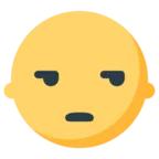 Unamused Face