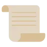 Rolagem Emoji 📜 image - Tossface style