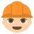 Construction Worker: Medium-Light Skin Tone