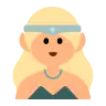 Woman Elf: Medium-Light Skin Tone Emoji 🧝🏼‍♀️ image - Tossface style