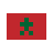 Flag: Morocco