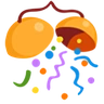 Konfetti Ball Emoji 🎊 image - Facebook Messenger (2016) style