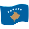 Flag: Kosovo Emoji 🇽🇰 image - Facebook Messenger (2016) style