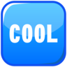 Squared Cool Emoji 🆒 image - Emojidex style