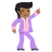 Man Dancing: Medium-Dark Skin Tone