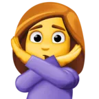 Person Gesturing No