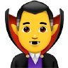 Man Vampire Emoji 🧛‍♂️ image - Apple style