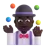 Person Juggling: Dark Skin Tone