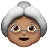 Old Woman: Medium Skin Tone