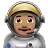 Man Astronaut: Medium Skin Tone