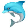 Dolphin Emoji 🐬 image - Apple style