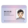 身分証 Emoji 🪪 image - Huawei Harmony OS style