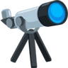 Télescope Emoji 🔭 image - Facebook Messenger (2016) style