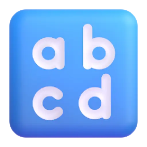 拉丁文小写字母的输入符号