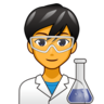 Man Scientist Emoji 👨‍🔬 image - Emojidex style