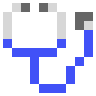 Stetoskop Emoji 🩺 image - SerenityOS style