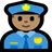 Police Officer: Medium Skin Tone