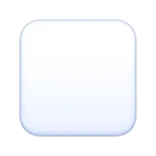 ホワイトミディアムスクエア