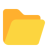 Emoji Apri cartella di file 📂 image - Microsoft Classic 2D style