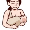 Breast-Feeding: Light Skin Tone Emoji 🤱🏻 image - Emojidex style